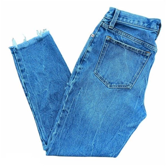 Abercrombie & Fitch Denim - Abercrombie & Fitch Distressed Mom Jeans